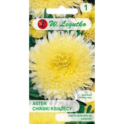 Čínská princezna astra - žlutá - Semena - W. Legutko