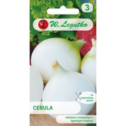 Cibule - bílá slupka - Agostana - Semena - W. Legutko