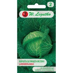 Savojské zelí - Langedijska - Semena - W. Legutko