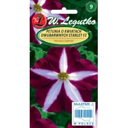 Petúnie - dvoubarevné květy - Starlet - F2 - Semena - W. Legutko