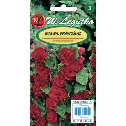 Sléz, Marshmallow - červená - Semena - W. Legutko