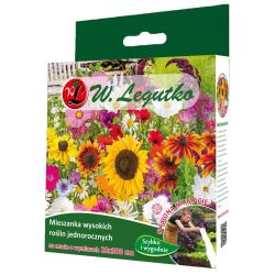 Směs vysokých jednoletých rostlin - rohož 20x300 cm - Semena - W. Legutko