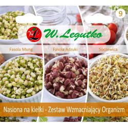 Semínka na klíčky - Sada na posílení těla - Semena - W. Legutko