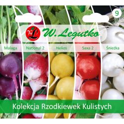 Ball Radish Collection - 5 druhů - Semena - W. Legutko