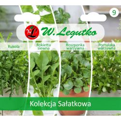 Salátová kolekce - 4 druhy - Semena - W. Legutko