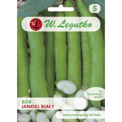 Fazol zahradní - Jankiel Biały - Semena - W. Legutko