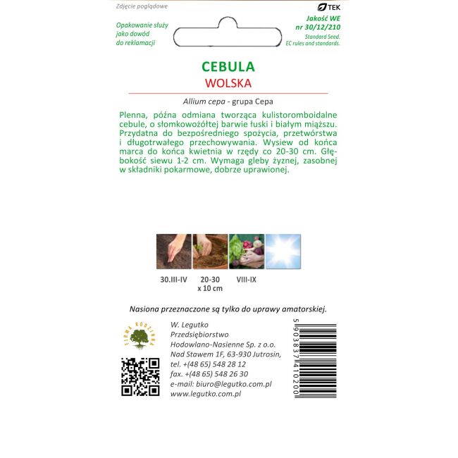 Cibule - Wolska - Semena - W. Legutko