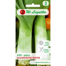 Pórek - Blauwgroene Winter - Semena - W. Legutko
