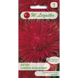 Čínská jehla astra - červená - Semena - W. Legutko