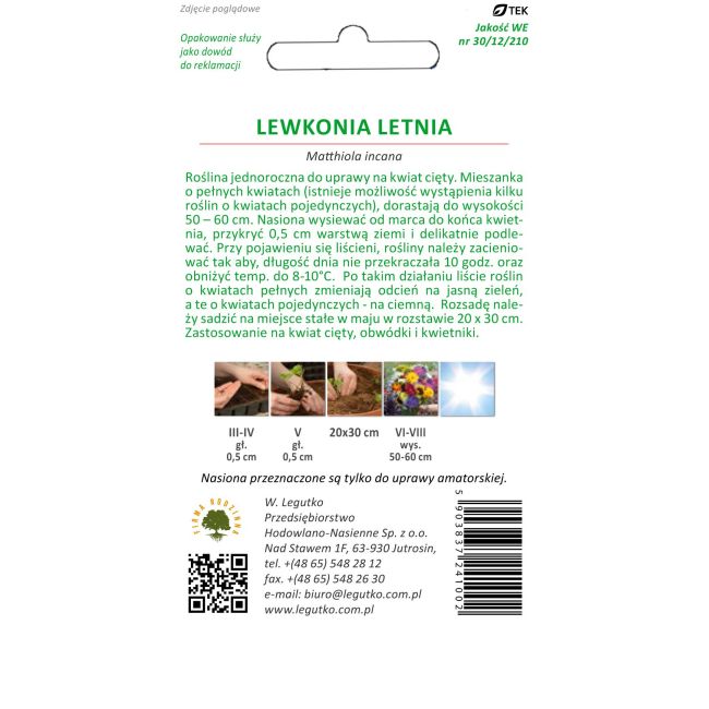 Letní lví kůň - Excelsior - mix - Semena - W. Legutko