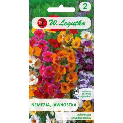 Nemesia Jawnotska - směs - Semena - W. Legutko