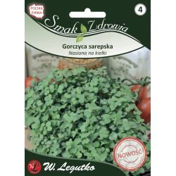 Semínka na klíčky - sarepsská hořčice - 20,00g - Semena - W. Legutko Semínka na klíčky - sarepsská hořčice - 20,00g - Semena - W. Legutko
