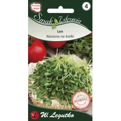 Semena na klíčky - len obyčejný - Semena - W. Legutko Semena na klíčky - len obyčejný - Semena - W. Legutko