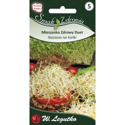 Semínka na klíčky - směs - Zdravý duet - Semena - W. Legutko Semínka na klíčky - směs - Zdravý duet - Semena - W. Legutko