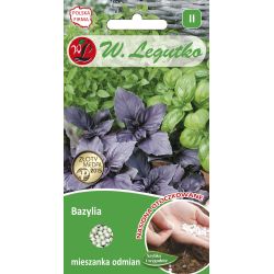 Bazalka - směs odrůd - 50 semen - Semena - W. Legutko Bazalka - směs odrůd - 50 semen - Semena - W. Legutko