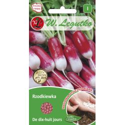 Ředkvičky - De dix-huit jours (18 dní staré) - 300 ks semínek - Semena - W. Legutko