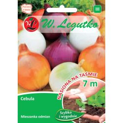 Cibule - směs odrůd - 7 m páska - Semena - W. Legutko Cibule - směs odrůd - 7 m páska - Semena - W. Legutko