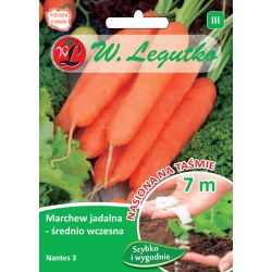 Mrkev - jedlá - páska Nantes 3 - 7m - Semena - W. Legutko Mrkev - jedlá - páska Nantes 3 - 7m - Semena - W. Legutko