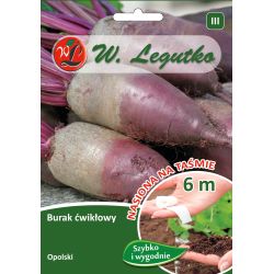 Červená řepa - Opole - 6m páska - Semena - W. Legutko Červená řepa - Opole - 6m páska - Semena - W. Legutko
