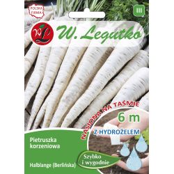 Kořenová petržel s hydrogelem - Halblange - 6m páska - Semena - W. Legutko Kořenová petržel s hydrogelem - Halblange - 6m páska - Semena - W. Legutko