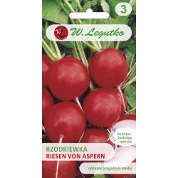 Kulatá ředkev - Riesen von Aspern - Semena - W. Legutko