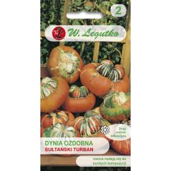 Dekorativní dýně - Sultan`s Turban - Semena - W. Legutko