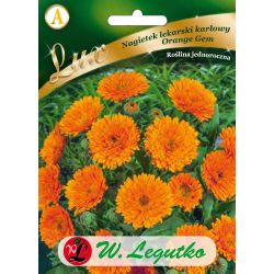 Měsíček lékařský - pomerančový drahokam - Semena - W. Legutko