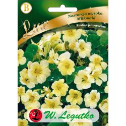 Nasturtium - vysoký - Milkmaid - Semena - W. Legutko