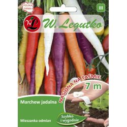 Mrkev - jedlá - mix odrůd - 7m páska - Semena - W. Legutko Mrkev - jedlá - mix odrůd - 7m páska - Semena - W. Legutko