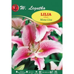 Lily - Mona Lisa - orientální - růžovo-červená - 1 ks. - Cibule a oddenky - W. Legutko