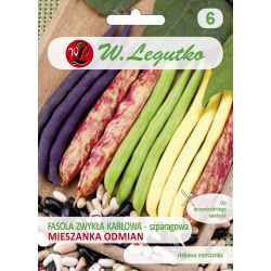 Zelené fazolky - směs odrůd - Semena - W. Legutko