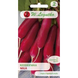 Ředkev - polodlouhá - Mila - 10g - Semena - W. Legutko