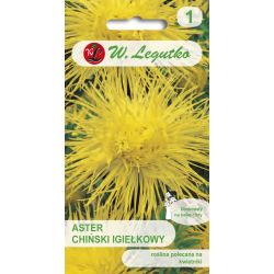 Astra - čínská - jehla - žlutá - Semena - W. Legutko Astra - čínská - jehla - žlutá - Semena - W. Legutko