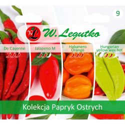 Kolekce pálivé papriky - Semena - W. Legutko