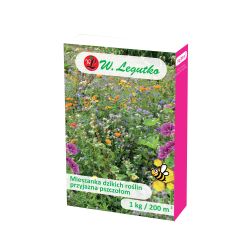 Směs divokých rostlin šetrná k včelám - 1000,00G - Semena - W. Legutko