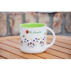 Hrnek – fandím včelám - Dům - W. Legutko Hrnek – fandím včelám - Dům - W. Legutko