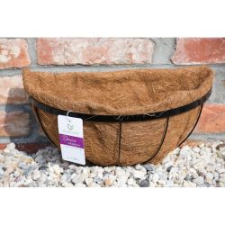 Závěsný květináč z kokosového vlákna o délce 40 cm - Zahradní doplňky - W. Legutko Závěsný květináč z kokosového vlákna o délce 40 cm - Zahradní doplňky - W. Legutko