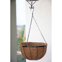 Závěsný košík z kokosového vlákna 35 cm - Zahradní doplňky - W. Legutko Závěsný košík z kokosového vlákna 35 cm - Zahradní doplňky - W. Legutko