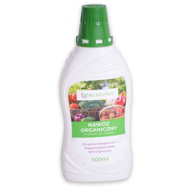 Organické hnojivo na zeleninu, bylinky a ovoce 500 ml - Hnojiva - W. Legutko