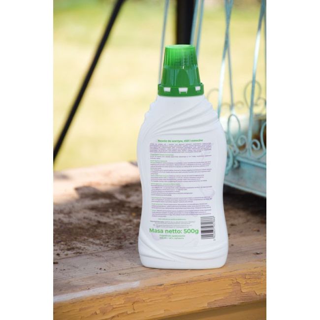 Organické hnojivo na zeleninu, bylinky a ovoce 500 ml - Hnojiva - W. Legutko