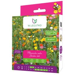 Směs letniček a okrasných trav SIELSKIE LATO 125g - Semena vytrvalých okrasných trav - W. Legutko