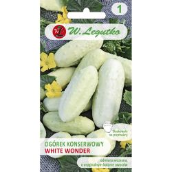 Nakládaná okurka - White Wonder - Semena - W. Legutko