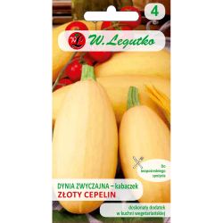Dýně - tykve - Złoty Cepelin - Semena - W. Legutko