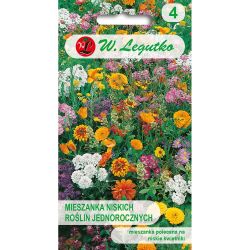 Směs nízkých jednoletých rostlin - Semena - W. Legutko