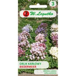 Hybridní orel - biedermeier - trpasličí mix - Semena - W. Legutko