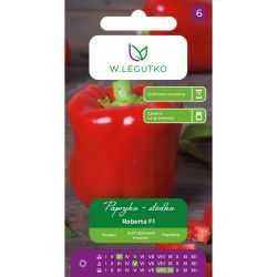 Sladká paprika - Roberta F1 - 0,20g - Semena - W. Legutko