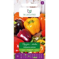 Sladká paprika - směs odrůd pro pěstování v zemi - Semena - W. Legutko