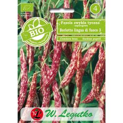 Zelené fazolky - Borlotto lingua di fuoco 3 - Semena - W. Legutko
